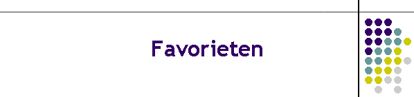 Favorieten